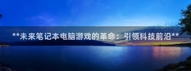 蓝狮在线平台代理条件是什么：**未来笔记本电脑游戏的革命：引领科技前沿**